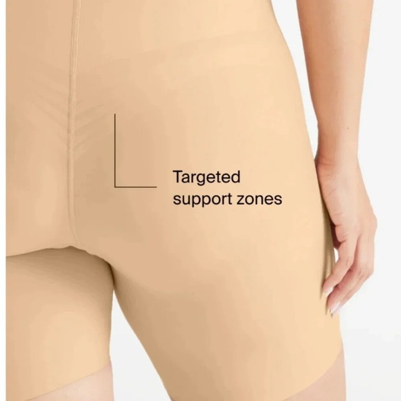 KNIX Leakproof High Rise Shaper Shorts Sola Brown color size XL - Picture 9 of 10